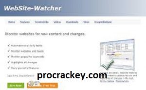 Website-Watcher v23.6 MOD APK Crack + Data Free Download 2024